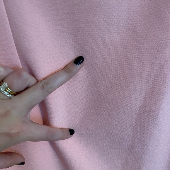 SAFIYAA Eve Stretch Crepe Draped Sleeve Column Dress 10 - Picture 11 of 16